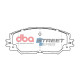Brzdy DBA DBA Brzdové destičky Street Series Ceramic, Přední Náprava DB1802SS | race-shop.cz