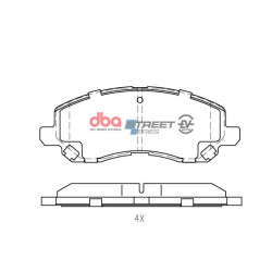 DBA Street Series EV brzdové destičky DB1441SSEV