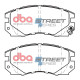 Brzdy DBA Brzdové destičky DBA Street Series Ceramic, přední náprava DB1219SS | race-shop.cz