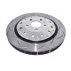 Brzdy DBA DBA 5000 series T3 Drážkování Silver Hat DBA53004SLVS | race-shop.cz