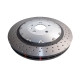 Brzdy DBA DBA 5000 series Křížové vrtání & Prohlubně Silver Hat DBA52844SLVXD | race-shop.cz