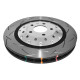 Brzdy DBA DBA 5000 series T3 Slotted Silver Hat DBA52834SLVS (2 pcs) | race-shop.cz