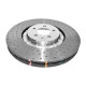 Brzdy DBA DBA 5000 series Křížové vrtání & Prohlubně Silver Hat DBA52774SLVXD | race-shop.cz