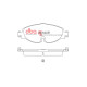 Brzdy DBA DBA Brzdové destičky Race Performance DB2383RP | race-shop.cz