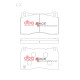 Brzdy DBA DBA Brzdové destičky Race Performance DB2067RP | race-shop.cz