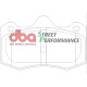 Brzdy DBA DBA Brzdové destičky Street Performance, Zadní náprava DB1938SP | race-shop.cz