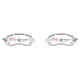 Brzdy DBA DBA Brzdové doštičky Street Series Ceramic, Přední náprava DB15042SS | race-shop.cz