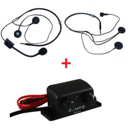 TERRATRIP sada interkomu Clubman (centrála + 2x headset)