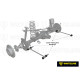Whiteline Whiteline W63440 Sada spodních pouzder vlečných ramen | race-shop.cz
