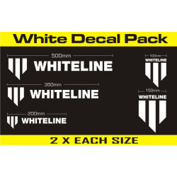 WHITELINE samolepky, KWM004
