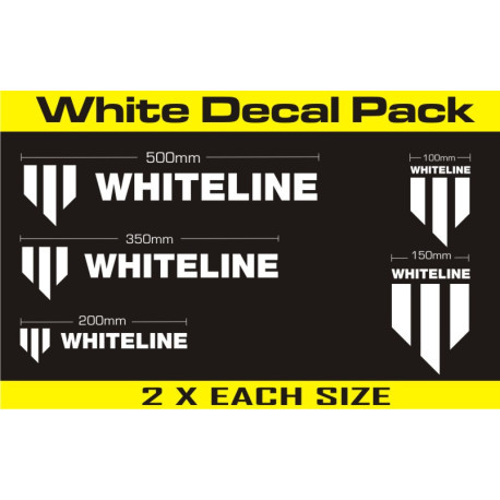 Whiteline WHITELINE samolepky, KWM004 | race-shop.cz