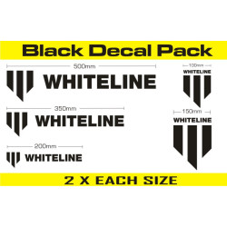 WHITELINE samolepky, KWM002