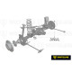 Whiteline Whiteline KSK125 Stabilizátor Servisní sada spodních silentblokú | race-shop.cz