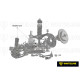 Whiteline Whiteline KLC180-135 Sway Bar Link 12mm Ball Stud | race-shop.cz