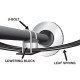 Whiteline Whiteline KLB111-25 Lowering Block Kit 2"" | race-shop.cz
