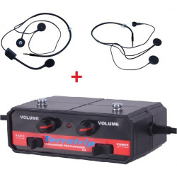 TERRATRIP sada interkomu Professional + 2x headset