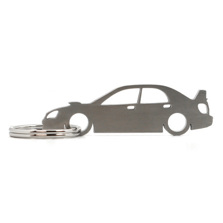 Car-Shapes klíčenky Subaru Impreza WRX STI GD stainless steel keychain | race-shop.cz