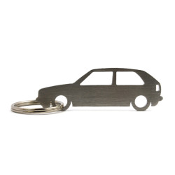 VW Volkswagen Golf MK2 3d klíčenka z nerezové oceli