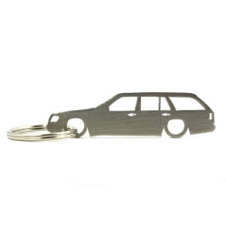 Mercedes E W124 wagon klíčenka z nerezové oceli