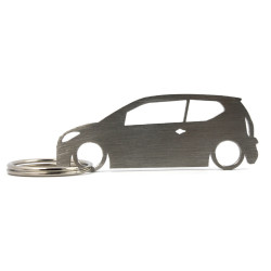 VW Volkswagen Up 3d stainless steel keychain