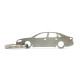 Car-Shapes klíčenky Audi A4 B7 sedan stainless steel keychain | race-shop.cz