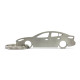 Car-Shapes klíčenky Mazda 3 BM sedan stainless steel keychain | race-shop.cz