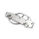 Car-Shapes klíčenky Opel Astra F sedan stainless steel keychain | race-shop.cz