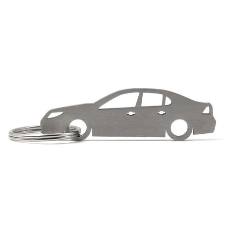 Car-Shapes klíčenky Saab 93 9-3 sedan stainless steel keychain | race-shop.cz
