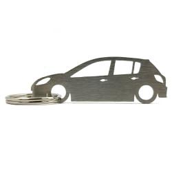 Renault Clio 3gen 5d klíčenka z nerezové oceli