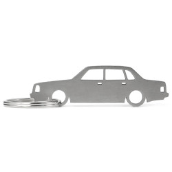 Volvo 240 sedan klíčenka z nerezové oceli