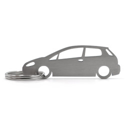 Fiat Grande Punto 3d klíčenka z nerezové oceli