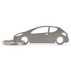 Peugeot 207 3d klíčenka z nerezové oceli