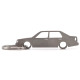 Car-Shapes klíčenky VW Volkswagen Jetta MK2 klíčenka z nerezové oceli | race-shop.cz