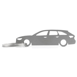 Audi A6 C8 wagon klíčenka z nerezové oceli