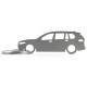 Car-Shapes klíčenky BMW X7 G07 stainless steel keychain | race-shop.cz