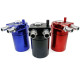Oil Catch tanks (OCT) Oil catch tank RACES PRO s 2 vývody - objem 0,3l | race-shop.cz
