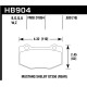 Brzdové desky HAWK performance Hawk Brzdové desky Performance Ceramic HB904Z.630 | race-shop.cz