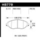 Brzdové desky HAWK performance Hawk Brzdové desky HPS HB779F.740 | race-shop.cz