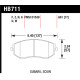 Brzdové desky HAWK performance Hawk Brake Pad DTC-30 (17 mm) HB711W.661 | race-shop.cz