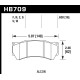 Brzdové desky HAWK performance Hawk Brzdové desky HPS 5.0 HB709B.630 | race-shop.cz