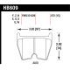 Brzdové desky HAWK performance Hawk Brzdové desky ER-1 HB609D.572 | race-shop.cz