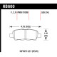 Brzdové desky HAWK performance Hawk Brake Pad HPS HB600F.539 | race-shop.cz