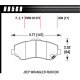 Brzdové desky HAWK performance HAWK HPS přední brzdové destičky pro Jeep Wrangler/Liberty, Dodge Journey/Nitro, Chrysler Town & Country a další, HB569F.650 | race-shop.cz