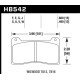 Brzdové desky HAWK performance Hawk Brake Pad DTC-70 (15 mm) HB542U.600 | race-shop.cz