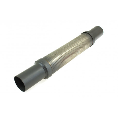 Pružná spojka (SS409 tvarovatelná) Vlnovec 63x415mm, nerez | race-shop.cz