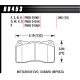 Brzdové desky HAWK performance Hawk Brake Pad Performance Ceramic HB453Z.585 | race-shop.cz