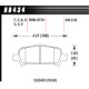 Brzdové desky HAWK performance Hawk Brake Pad HPS HB434F.543 | race-shop.cz