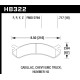 Brzdové desky HAWK performance Hawk Brzdové desky HPS 5.0 HB322B.717 | race-shop.cz