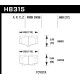Brzdové desky HAWK performance Hawk Brzdové desky HPS 5.0 HB315B.669 | race-shop.cz
