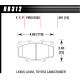 Brzdové desky HAWK performance Hawk Brake Pad HPS HB312F.591 | race-shop.cz